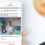 Facebook Anzeigenformat im Mobile Newsfeed