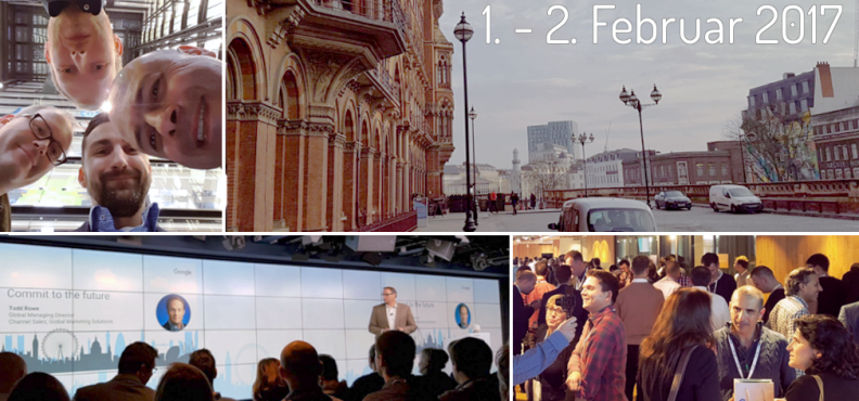 Major Tom lässt heute grüßen! Google Channel Partner Conference in London